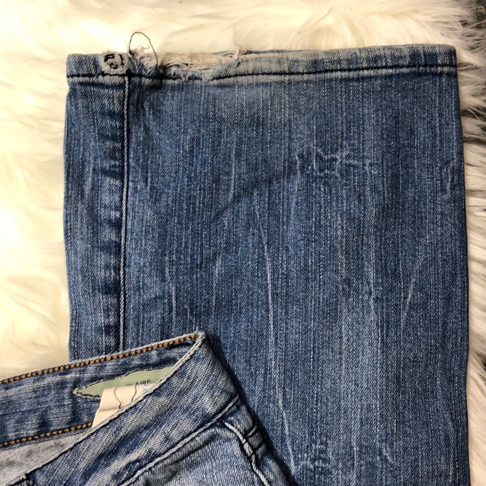 BCBGMaxAzria Distressed Claire Boot Cut Jeans 8 - Picture 8 of 16